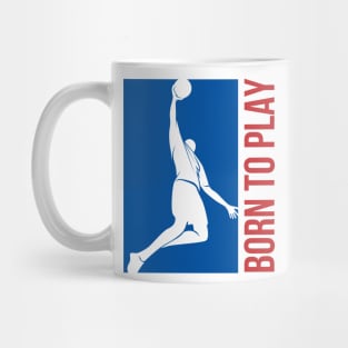 born to play basketball Mug